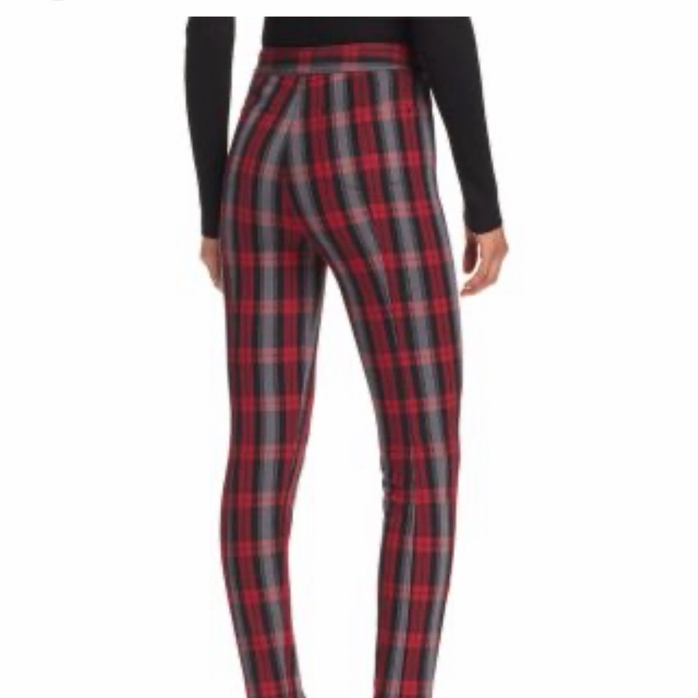 T by Alexander Wang Plaid Skinny Pants Size 0